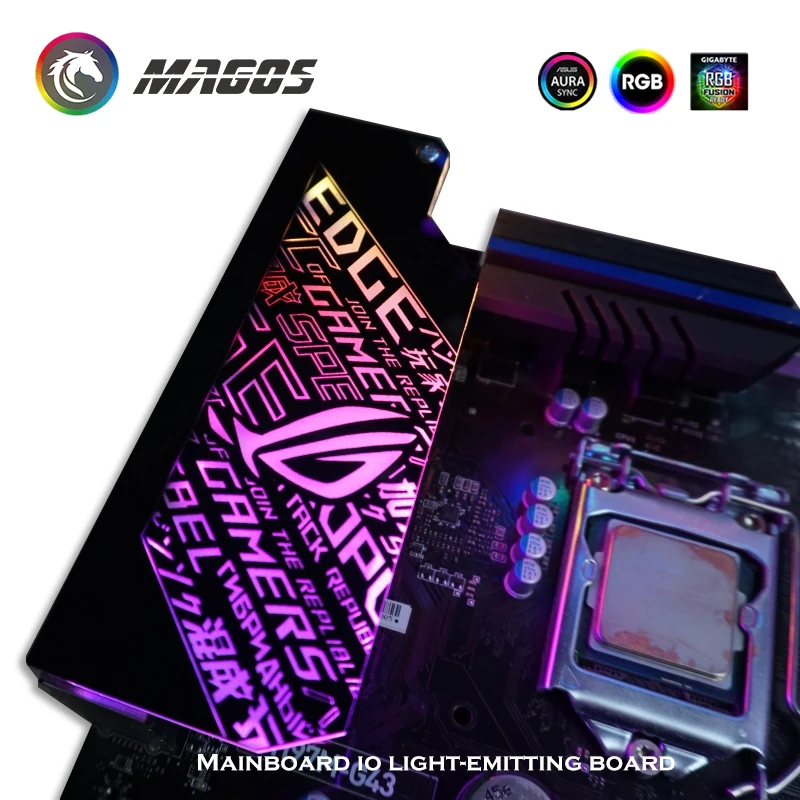 Jogador de Jogo - o Painel Placa-mãe Personalizável Diy Suporte 12v 5v Argbsync m - b i Rgb - Imagem 3