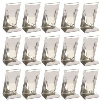

100PCS/Set Picture Photo Frame Clip Picture Hangers Picture Hanging Hooks for Picture Frame Hanging (Silver)
