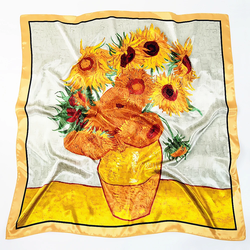 ★23SS★SATUR X HERNC★GUATA JARDIN : OIL PAINTING SUN SCARF IMG_1676_9978899e-7056-443a-