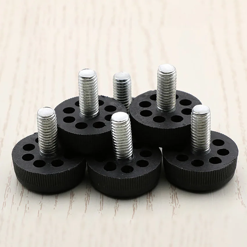 4 unids/lote muebles ajustables patas Anti slip silla pies Protector de