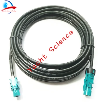 

3 meter long Car DVR 360 Degree Camera Water Blue Color Male Port LVDS HSD Cable Video Line for Mercedes Benz VW AUDI BMW
