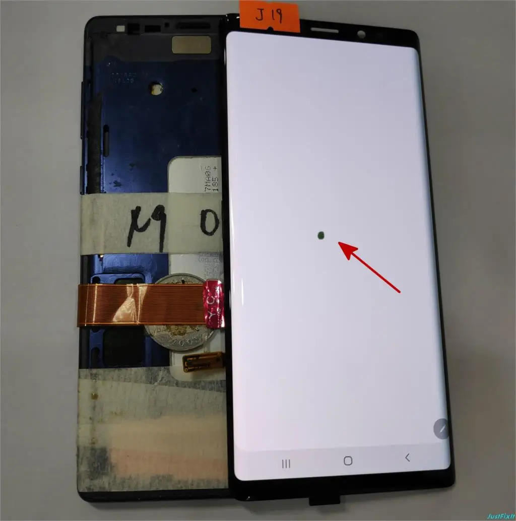 Для samsung Galaxy Note 9 N960 N960F N960D N960DS дефект ЖК-дисплей кодирующий преобразователь сенсорного экрана в сборе 6," Note9 - Цвет: J19