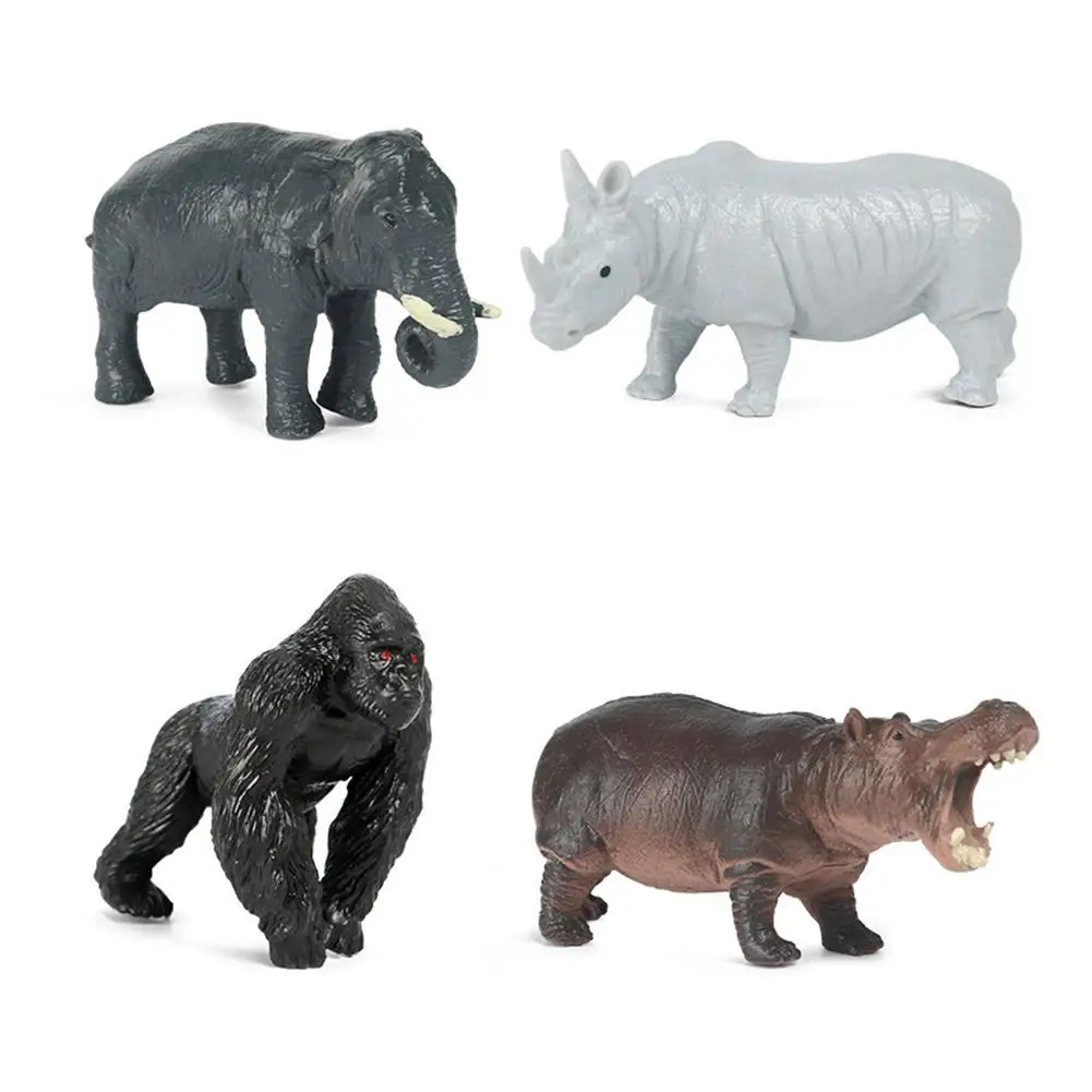 Simulation Hippo Plastic Model For Children Learning Playing Figurine Toys L Simulation Hippo Plastic Model For Children Learning Playing Figurine Toys L