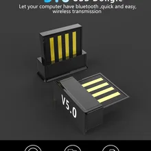 L& PC новейший V5.0 беспроводной USB Bluetooth 5,0 адаптер Bluetooth ключ музыкальный приемник адаптер Bluetooth передатчик для ПК