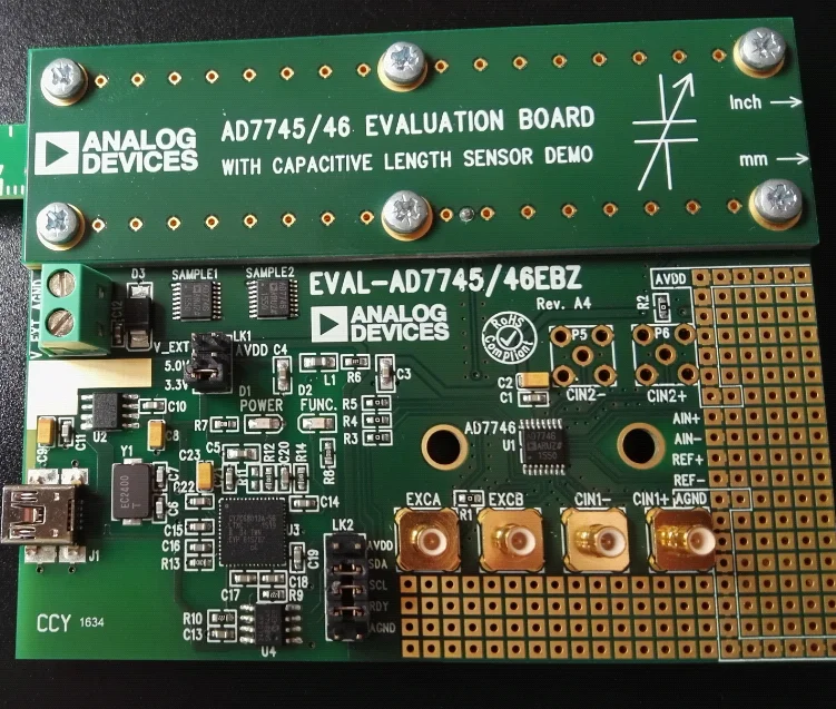 Для EVAL-AD7746EBZ ADI инструменты разработки EVAL AD7746