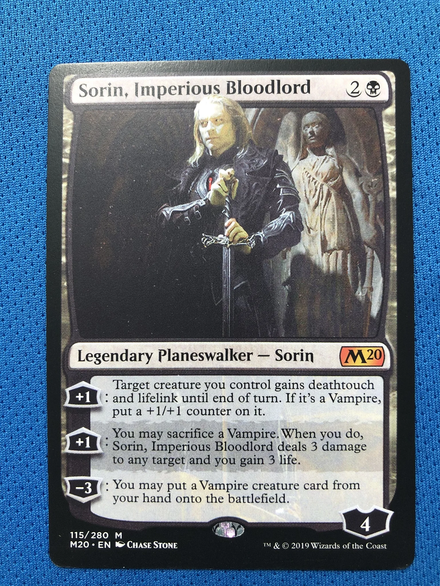 Sorin, Imperious Bloodlord M20 голограмма мага ProxyKing 8,0 VIP прокси-карты для сбора каждой карты mg