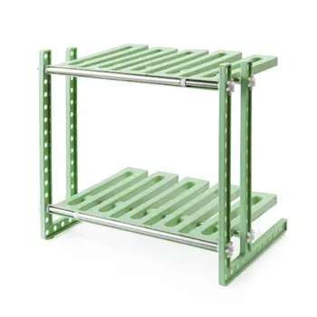 

Durable Tap Sink Type Drying Rack Kitchen Organizer Gadget Sponge Drain Holder Dishcloth Frame