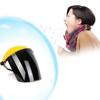 

Multipurpose Transparent Removable Safety Protective Head-mounted Shield Face Screen Face Shield Grinding Clear Eye B9Z8