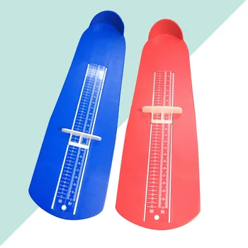 

1 Set 2Pcs Foot Sizer Foot Ruler Feet Measure Device Shoe Sizer Foot Width Length Measuring Device Shoe Size Measure Gauge For A