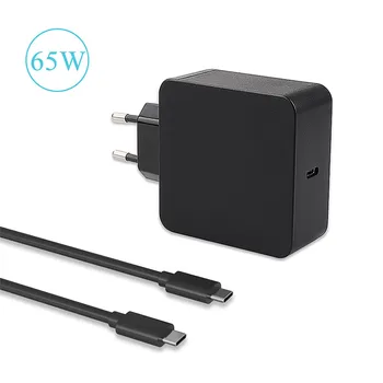 

65W USB-C AC Charger Fit for Lenovo ThinkPad T480 T480s, Yoga 910 c930 730-13IdeaPad Laptop Type C Power Supply Adapter Cord