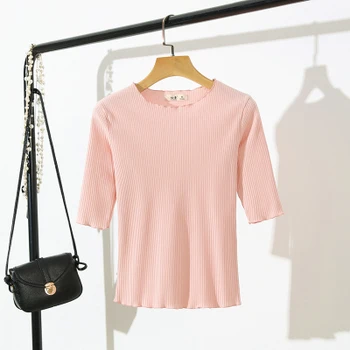 

T Shirt Women Cotton T-shirts Female Casual Short Sleeve T-shirt Women sweatshirt