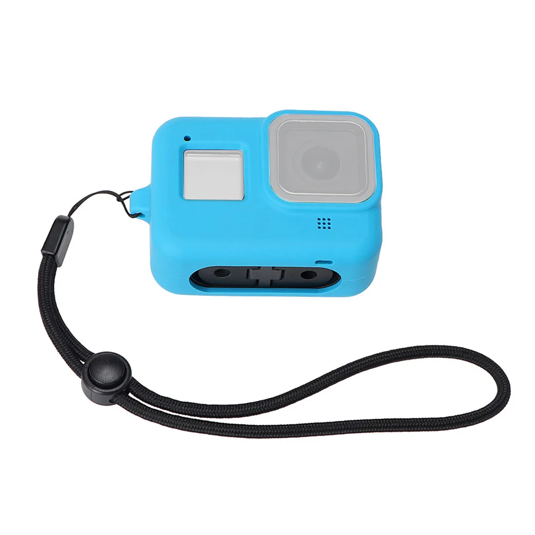 Силиконовый чехол для Gopro Hero 8, черный чехол, защитный чехол для Gopro 8, аксессуары для экшн-камеры