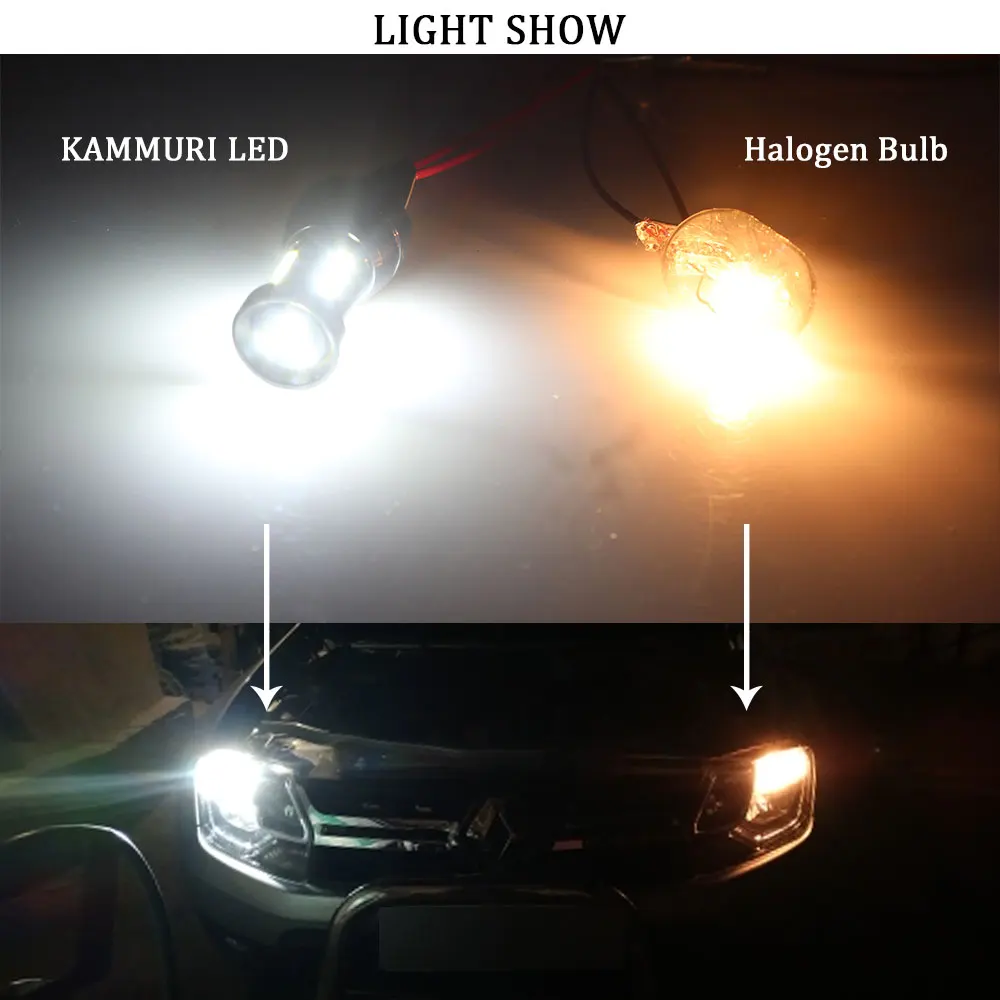 KAMMURI никаких ошибок 7440 W21W WY21W 7443 SRCK светодиодный W21/5 Вт W21 5 Вт светодиодный лампы на 12В Автомобильный светодиодный DRL обратный сигнал поворота Задний фонарь огни