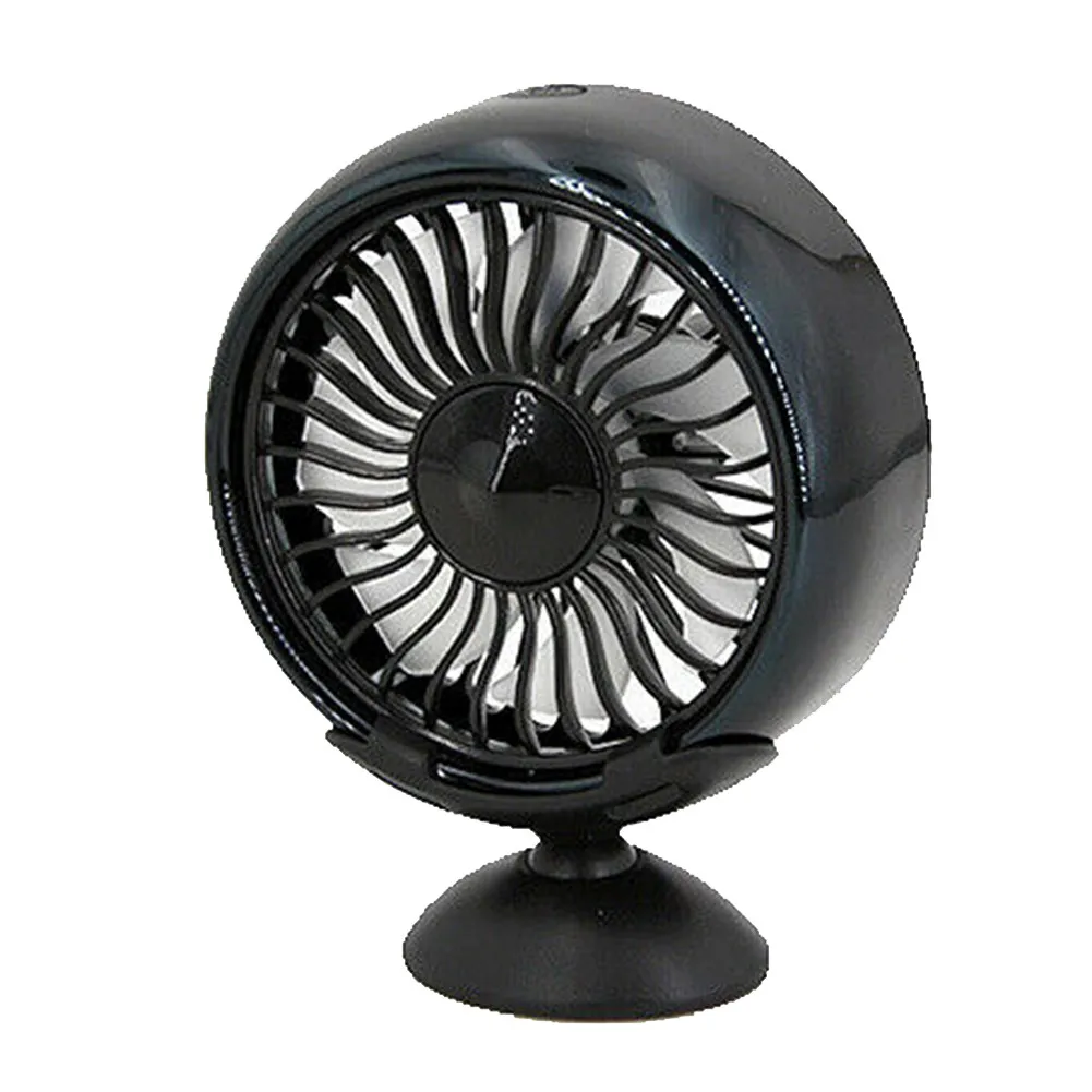 BESPORTBLE Mini USB Car Fan Car Cooling Fan Car Air Vent Clip Fan for Car Auto Automobile Black 