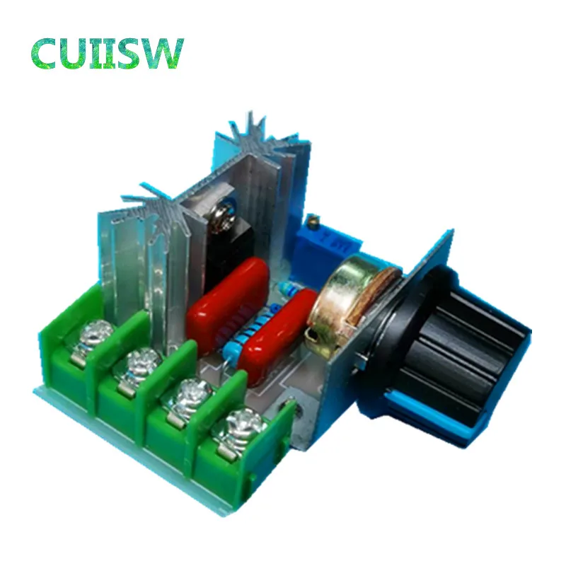 Motor-Speed-Control Dimmer Thyristor Voltage-Regulator Electronic Brushless 2000W 220V