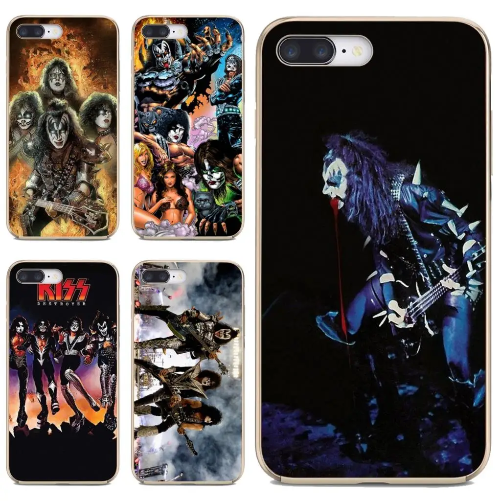 Корпус США-Америка-KISS-рок-band-печатный для Samsung Galaxy A9 A8 Star Lite A3 A5 A7 A6 Plus 2018 2015 2016 |