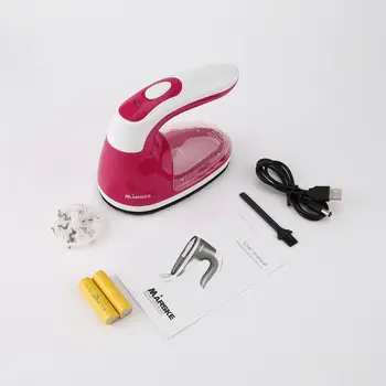 

Electric Hair Ball Trimmer with Rotary Handle USB Rechargeable Lint Remover Sweaters Scarfs Hair Removing Machine Wool Shaving