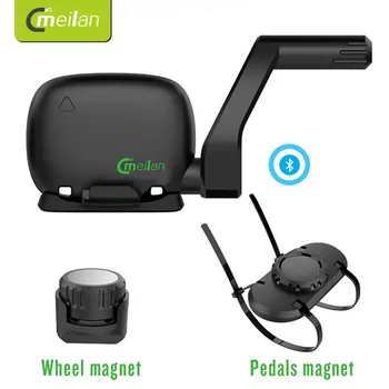 

MEILAN C3 Wireless Bike Speed Sensor &Cadence Sensor Waterproof Bluetooth BT4.0 sensore for Bike Computer speedometer Trainer