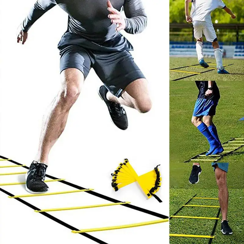 

5/3 M Soccer Tennis Rugby Training Ladder Fitness Training Running Jumping Ladder Nylon Sport Flexibility Speed Training Ladder