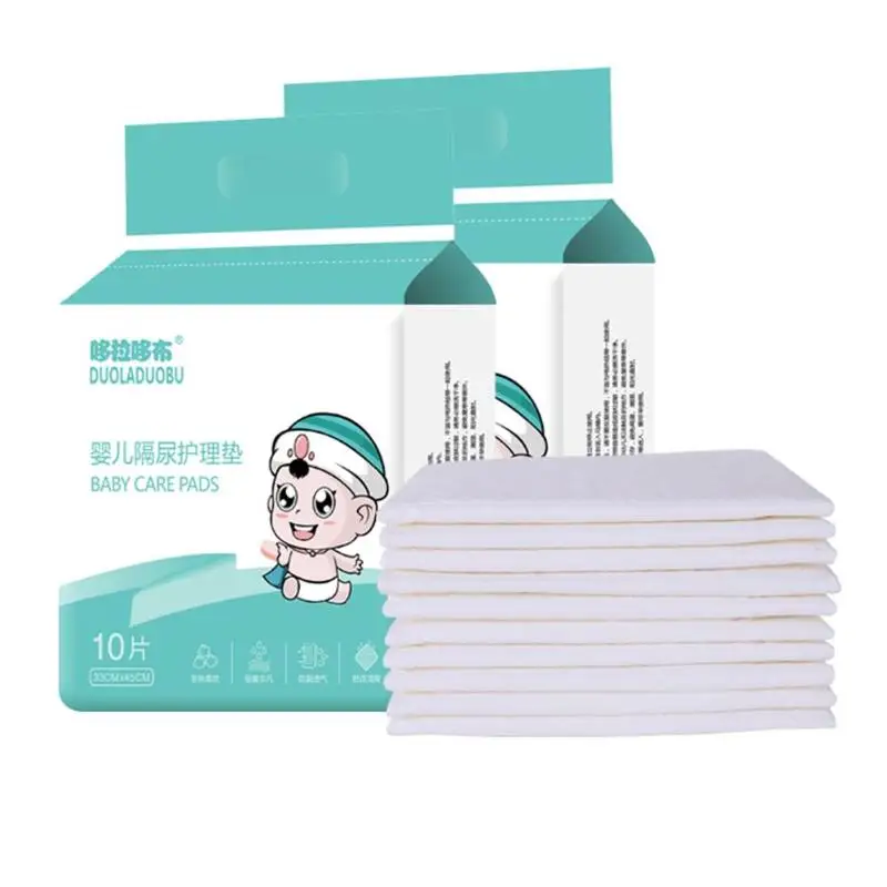 

10pcs Disposable Baby Diaper Changing Mat Children Waterproof Newborn Pads Changing Pad Bed Sheets Diaper For Newborn