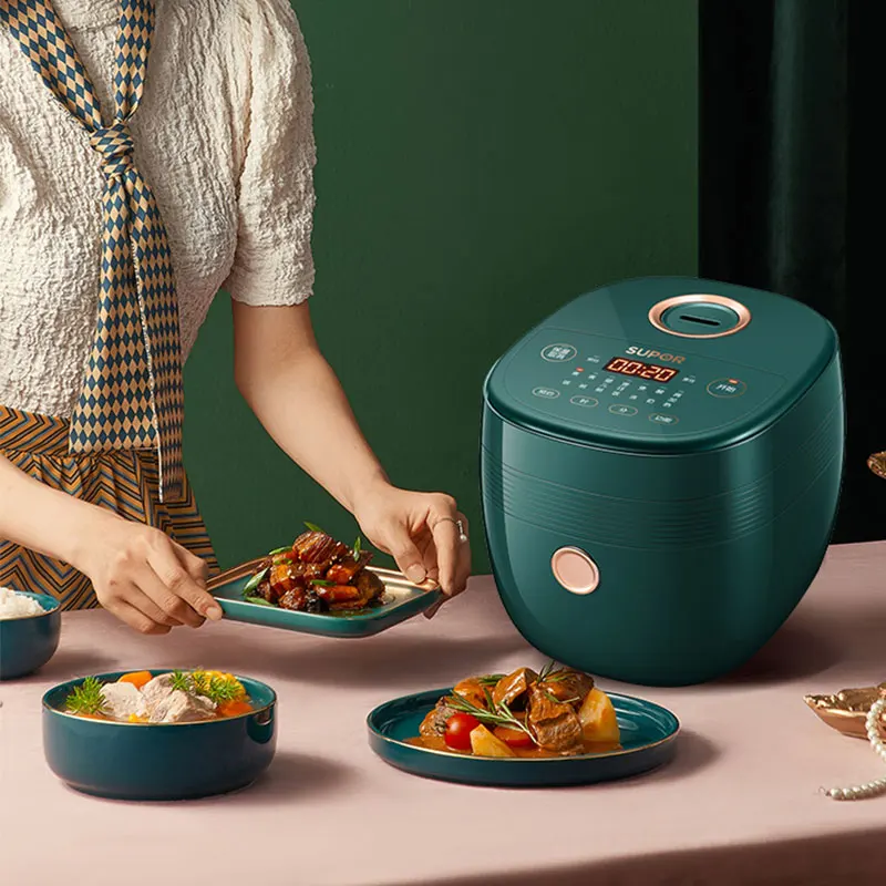 SUPOR Rice Cooker 1.6L Household Electric Rice Cooking Pot Non-Stick Coating Liner Automatic Heat Preservation Multi Cooker 220V 4