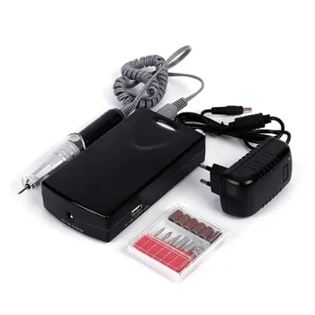 

Portable Electric Nail Drill File Rechargeable Cordless Manicure Machine Set