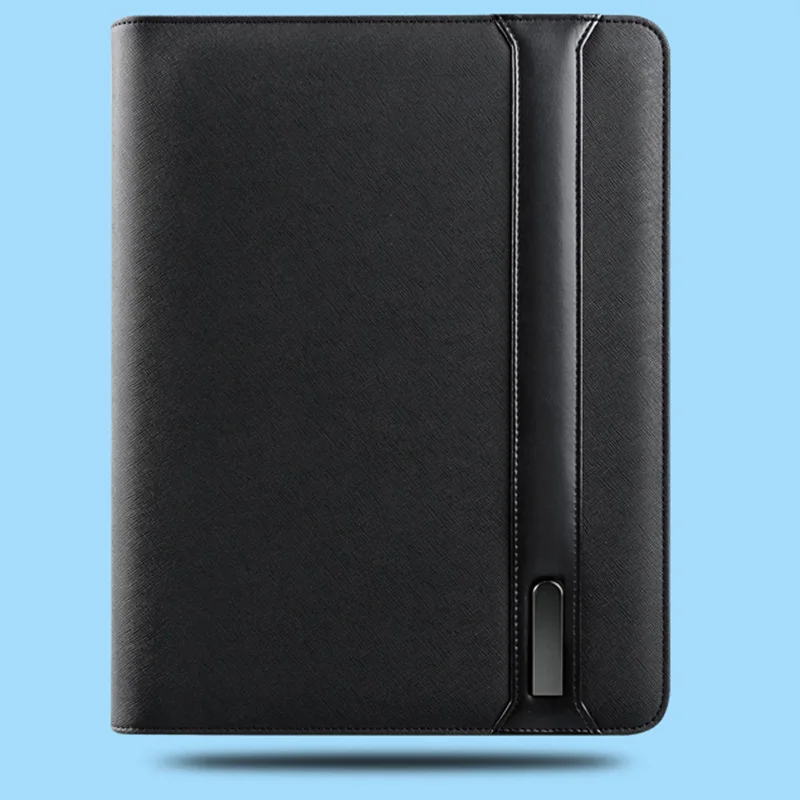  Trends A4 Size Travel Notebook Composition Book Business Manager Bag File Folder with Wireless Powe