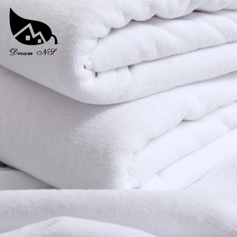 Dream NS Big Towel 100X200cm White Adult Towel Soft Terry Sofa Towel Customize Name Bath Towel Pure Cotton Towel 3