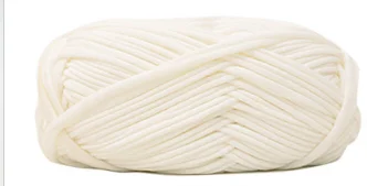 100 г супер мягкая Толстая толстая футболка пряжа для вязаное одеяло ковер сумка крючком ткань из пряжи lanas para tejer - Цвет: 1