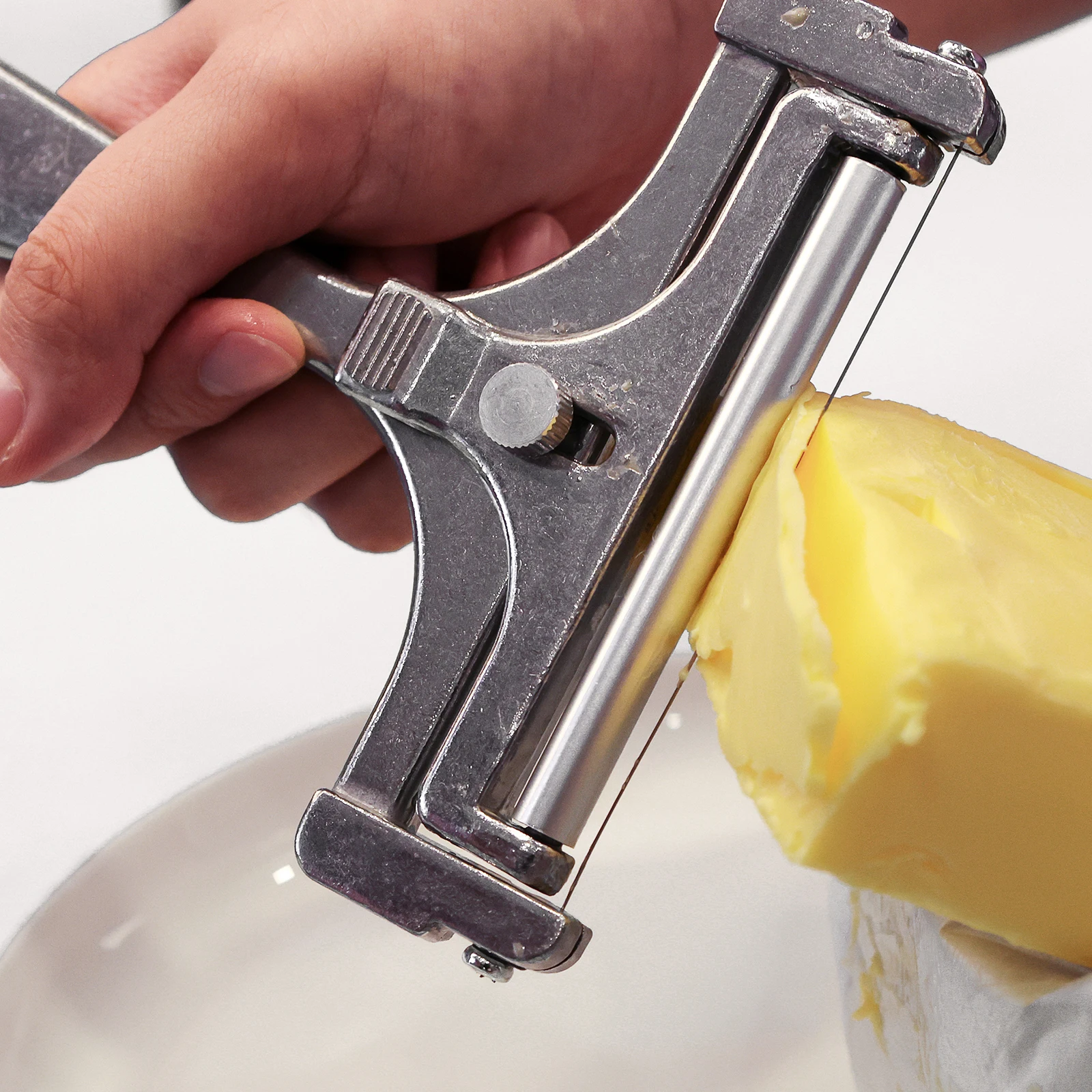 Cheese Slicer Grater Planer Aluminum Butter Nonstick Rallador Cutter Home Kitchen Tool Stainless Steel Wire Dicer Peeler Knife