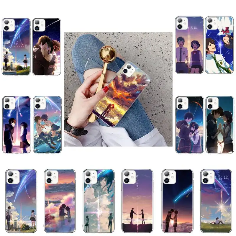 Чехол для телефона с японским аниме iPhone 12 11Pro XS MAX XR 7 8 6 Plus 5 5S SE mini SE2 | Мобильные