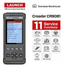 Launch Creader 9081 OBD2 Диагностический Сканер Считыватель кодов инструмент с TPMS сброс полный OBD сканер Bleeding/Brake/ETCS сброс