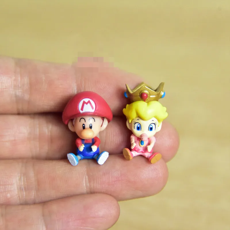 Mini Super Marie Peach Princess action figure PVC game dolls Collection toys | Игрушки и хобби