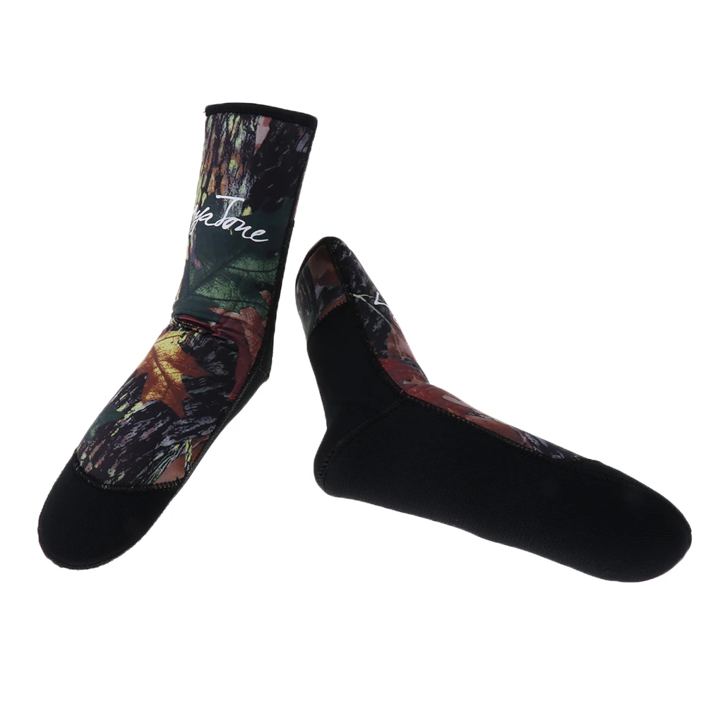 7mm Neoprene Swimming Fin Socks Water Booties Socks Surfing Equipment for Diving Swimming Snorkeling Beach Sports Surfing