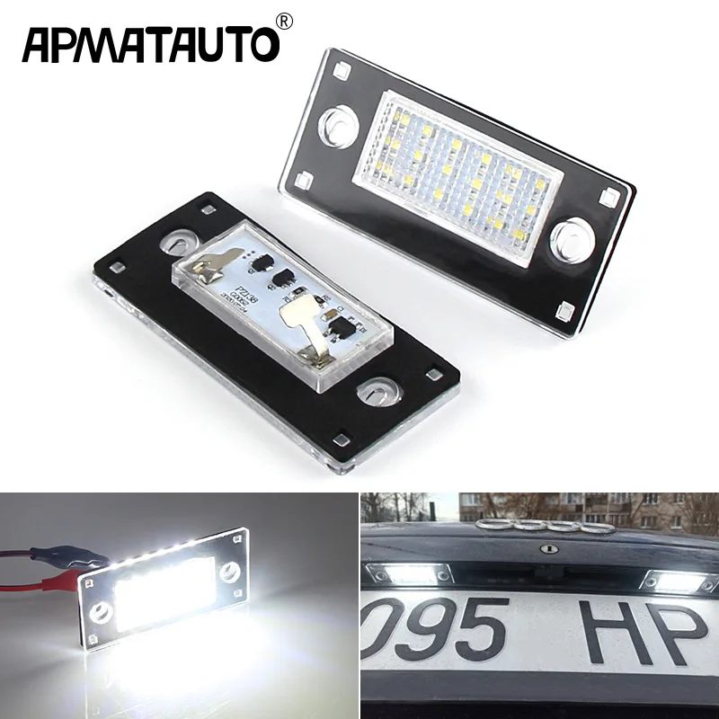 Bargain economici Prodotti di moda 2x LED LICENSE NUMBER PLATE LIGHT
