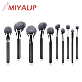 

Miyaup pingpong bat style shape makeup brush peculiar cosmetic brush best popular in USA and Canada queer make up brush
