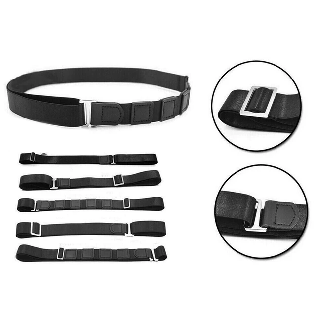 Fashion Unisex Adjustable Tuck Shirt-Stay Best Wrist Belt Holder