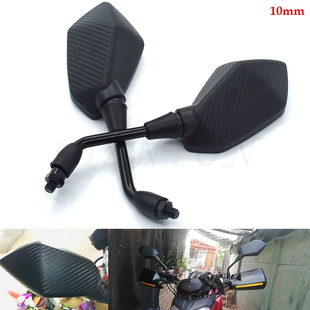

Universal 10MM motorcycle rearview mirror side mirror sale large size glass for BMW F800GS F800R F800GT F800ST F800S F700GS F650