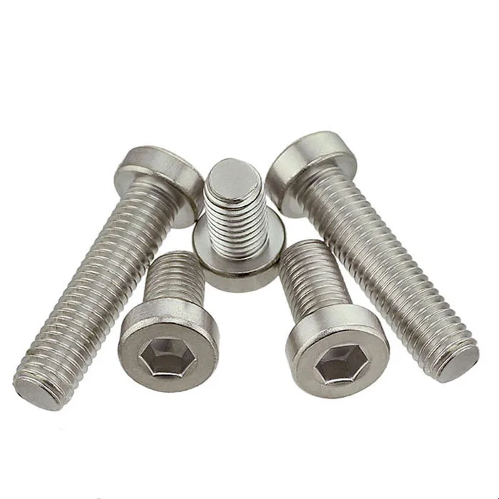 

DIN7984 304 Stainless Steel M3 M4 M5 M6 Hexagon Socket Head Cap Screws With Low Head Hex Bolts