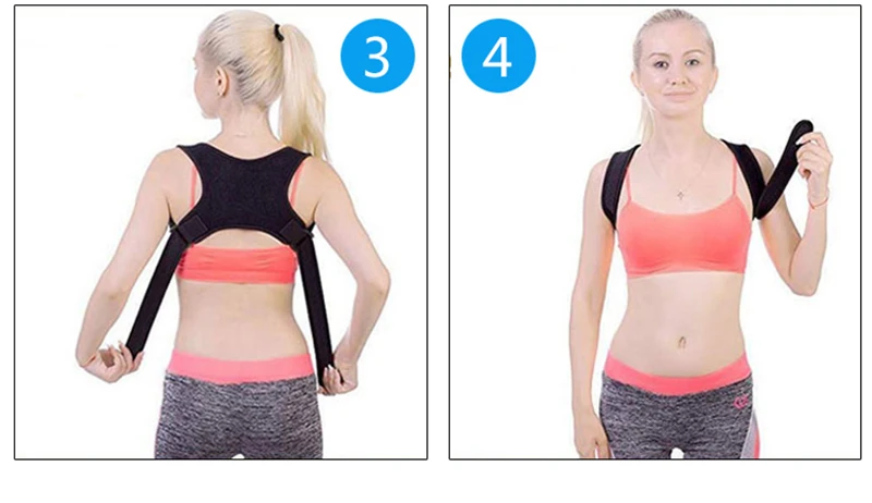 New Posture Corrector Back Support Belt Shoulder Bandage Corset Back Orthopedic Spine Posture Corrector Back Pain Relief (5)