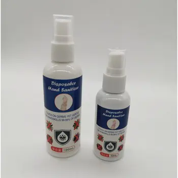 

100ml Disposable Hand Sanitizer Bacteriostatic Water-Free Alcohol-Free Portable Quick-Drying Clean Hands