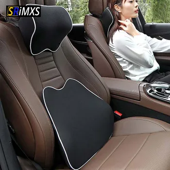 

Car Neck Headrest Pillow Cushion Car Seat Head Support Neck Protector Automobiles Seat Neck Rest Memory Cotton Car Accessories