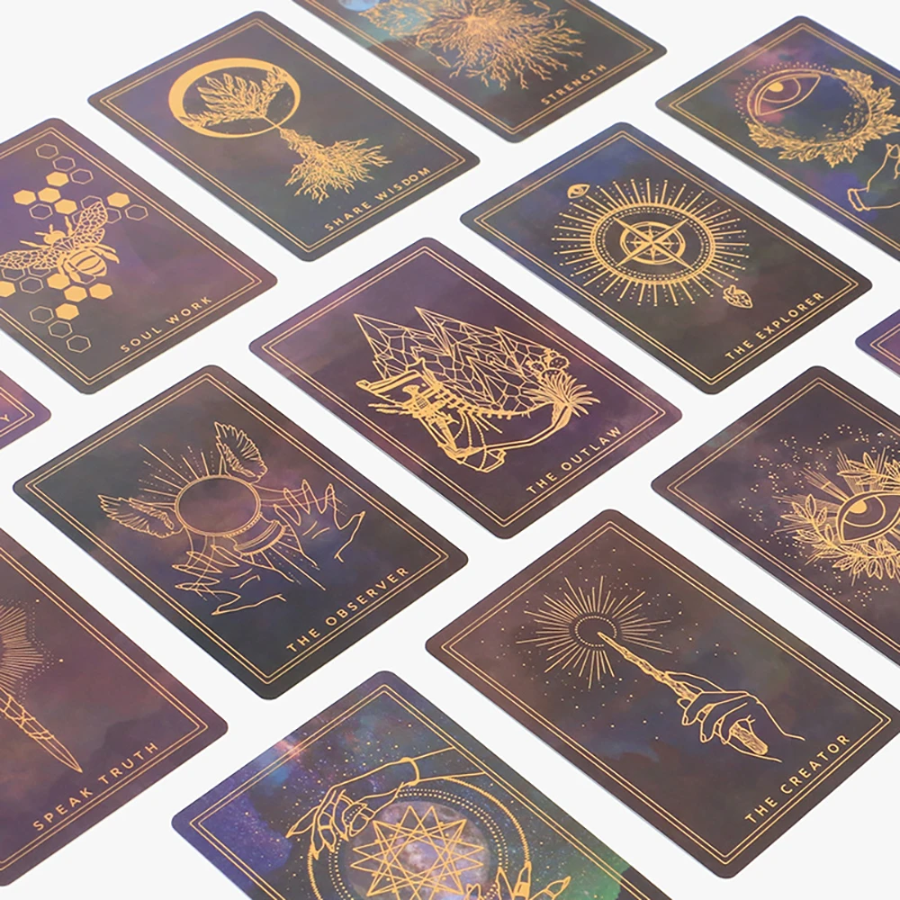 New Mysterious Tarot Card English BoardMultiplayer Party Activities  Game Divination Gifts Family Gathering Essential Card Game
