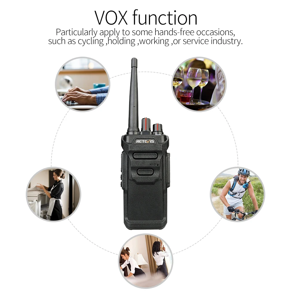 4 шт. RETEVIS RT48/RT648 IP67 влагонепроницаемые Walkie Talkie плавающие PMR радио VOX 2 Way Радио Comunicador с динамик для Baofeng