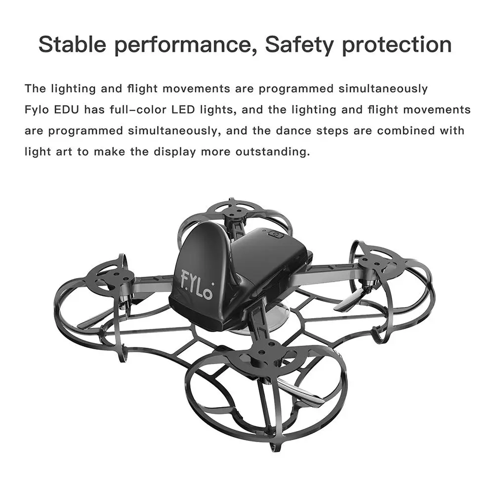 US $16.720.00 10PcsSet High Great Fylo EDU Programming Camera Drone Selfdeveloped Simulation Software Scratch Python DIY RC Drone