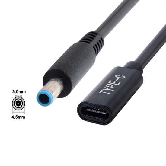 

Xiwai Type-C USB-C Female DC Power Charge Cable for Surface Pro3 Pro4 Pro5 Pro6 Book Pro HP Lenovo ThinkPad X1 Carbon Laptop