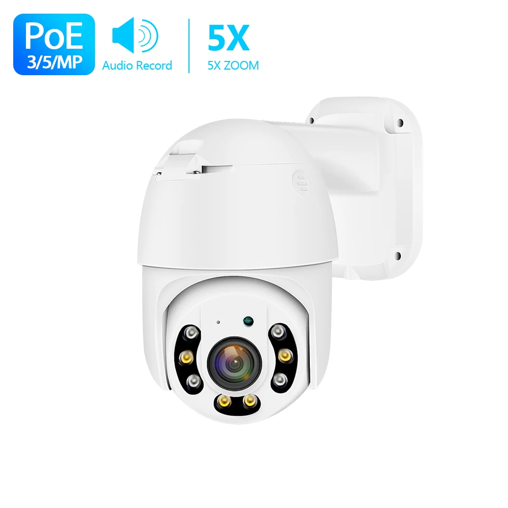 

H.265 3MP/5MP IP POE Spherical Cam Indoor IR Night Version Built-in mic Audio Video Home Security Surveillance P2P CCTV Cameras