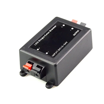 

CLAITE DC12-24V Wireless 11 Key Remote Brightness Single Color RF LED Dimmer Controller for SMD 5050 3528 2835 LED Strip Light