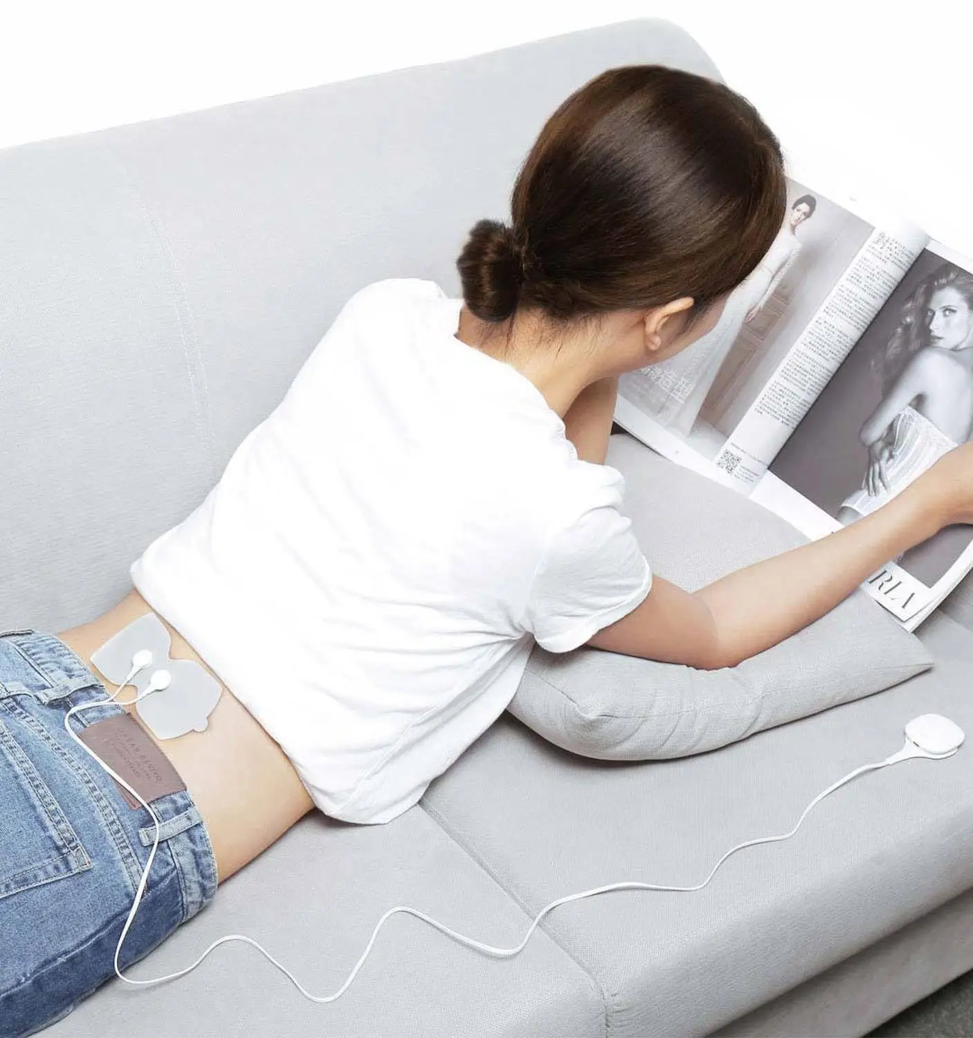 Xiaomi Mijia Leravan Массажная Волшебная наклейка массажер электрический стимулятор тела расслабляющий мышцы Lf 120 см Удлинительный кабель