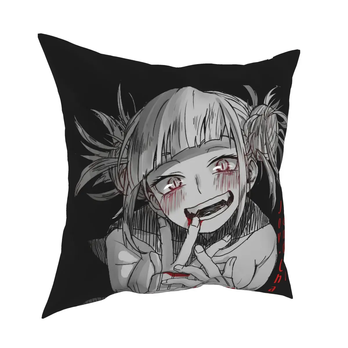 

My Hero Academia Himiko Toga Pillow Case Home Decorative Boku No Hero Academia Anime Bakugou Cushions Throw Pillow for Car